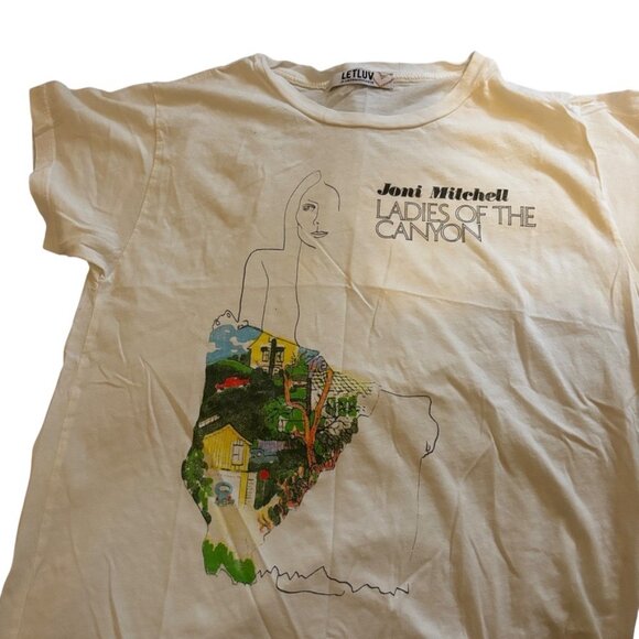 NEVER WORN | Letluv | Joni Mitchell Tee | Small - Picture 1 of 2
